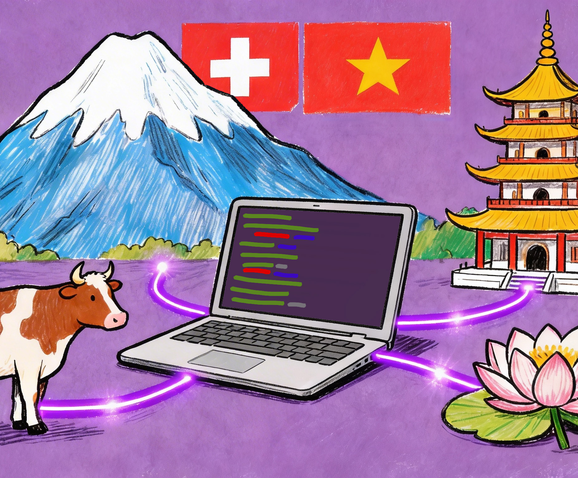 Schweizer Qualitätsdenken trifft auf vietnamesische Entwicklerkraft