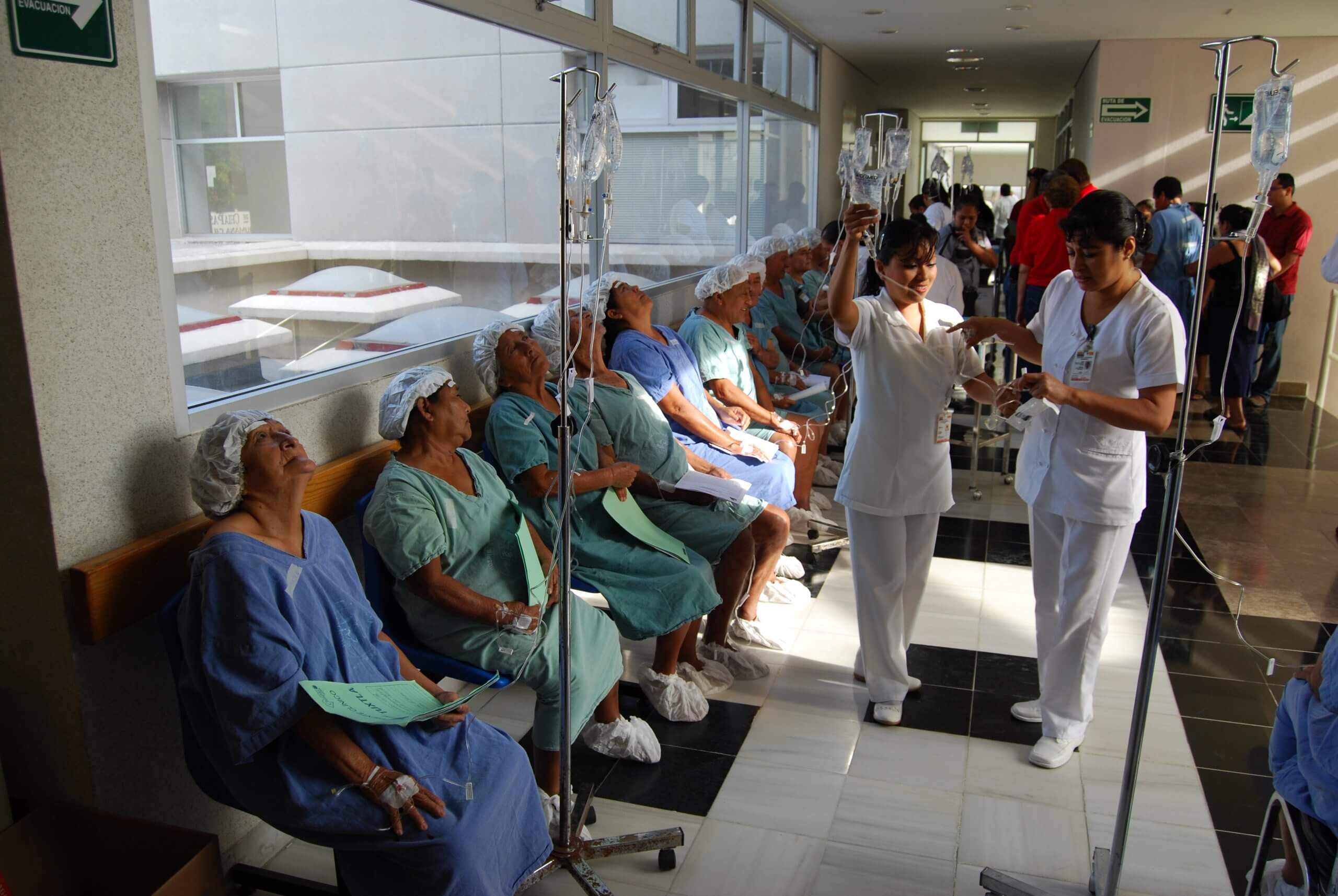 Projekt gegen Blindheit in Mexiko